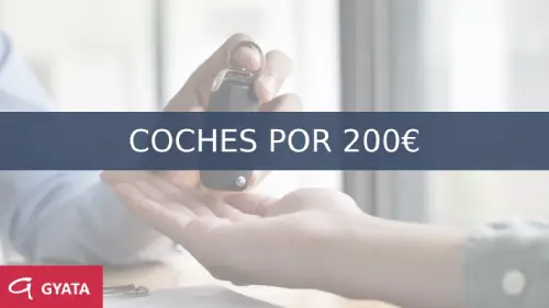 Coches por 200€ al mes