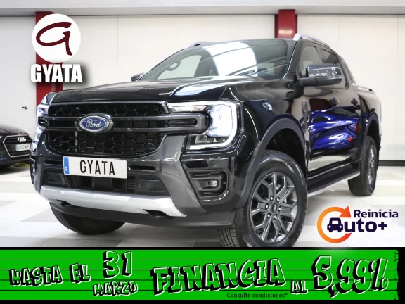 Ford Ranger Pickup 2.0 Ecoblue Doble Cabina Wildtrack e-AWD 151 kW (205 CV)