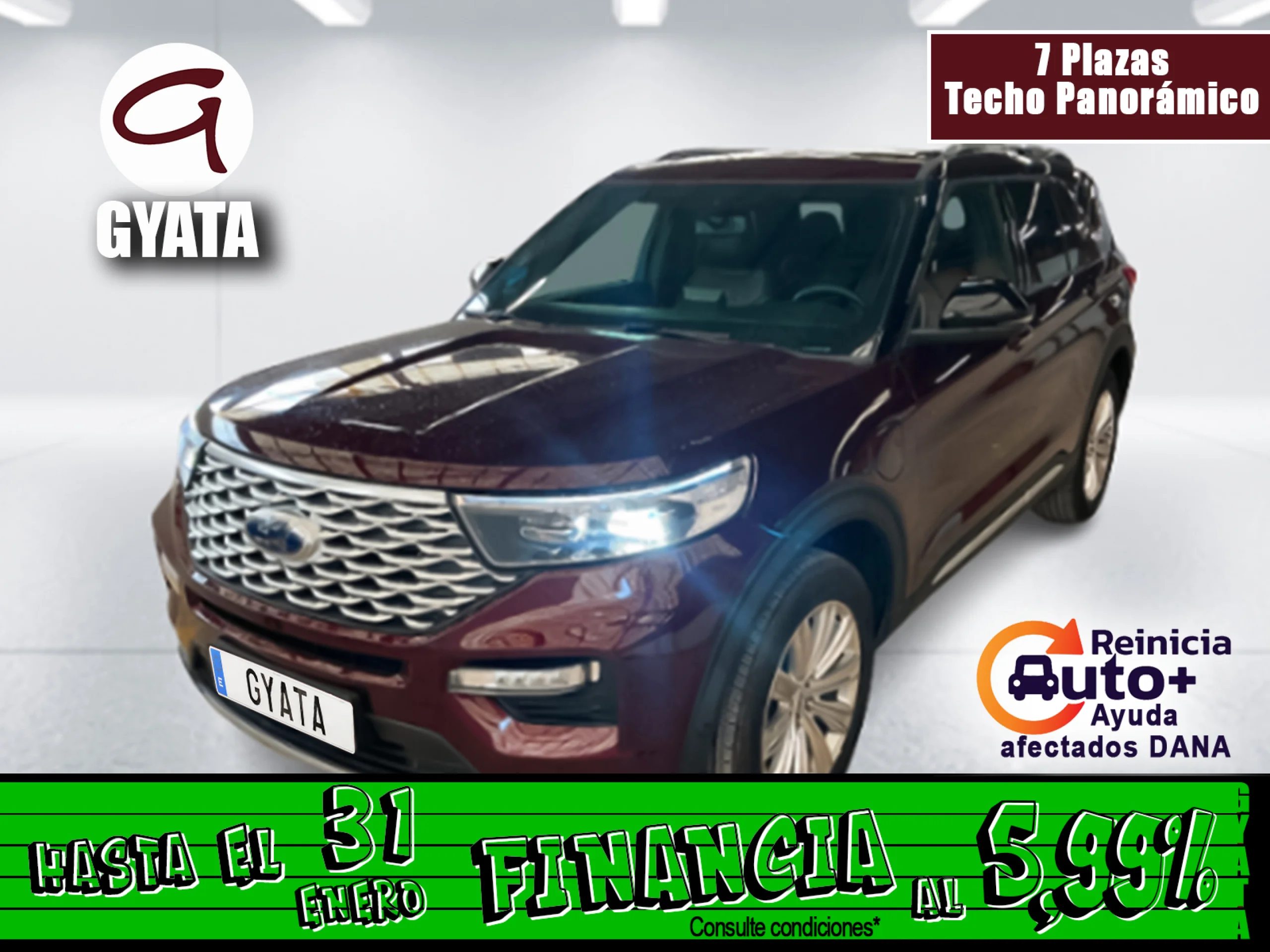 Ford Explorer 3.0 PHEV Platinum AWD 336 kW (457 CV) - Foto 1