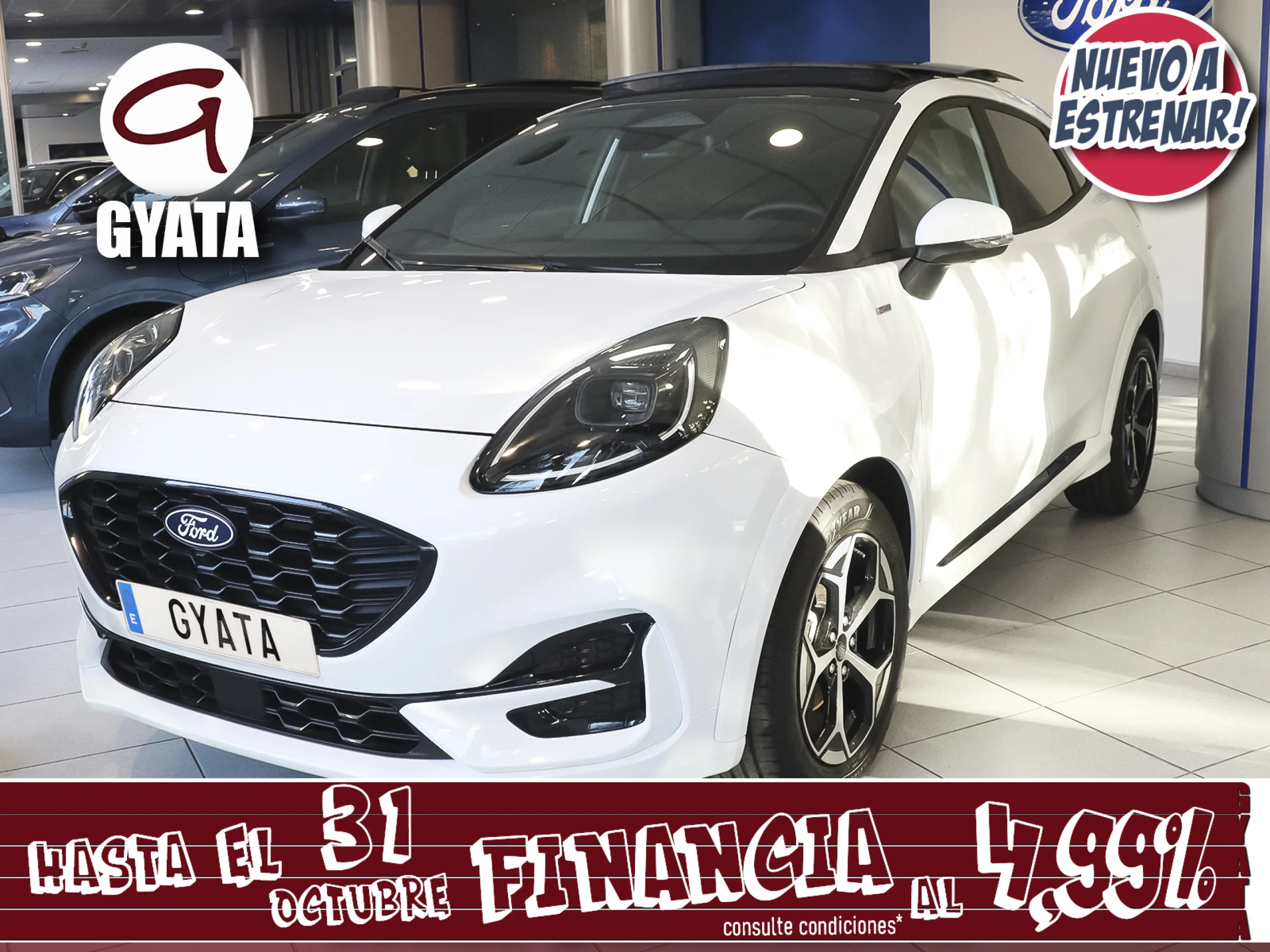 Ford Puma 1.0 EcoBoost MHEV ST-Line 92 kW (125 CV) - Foto 1