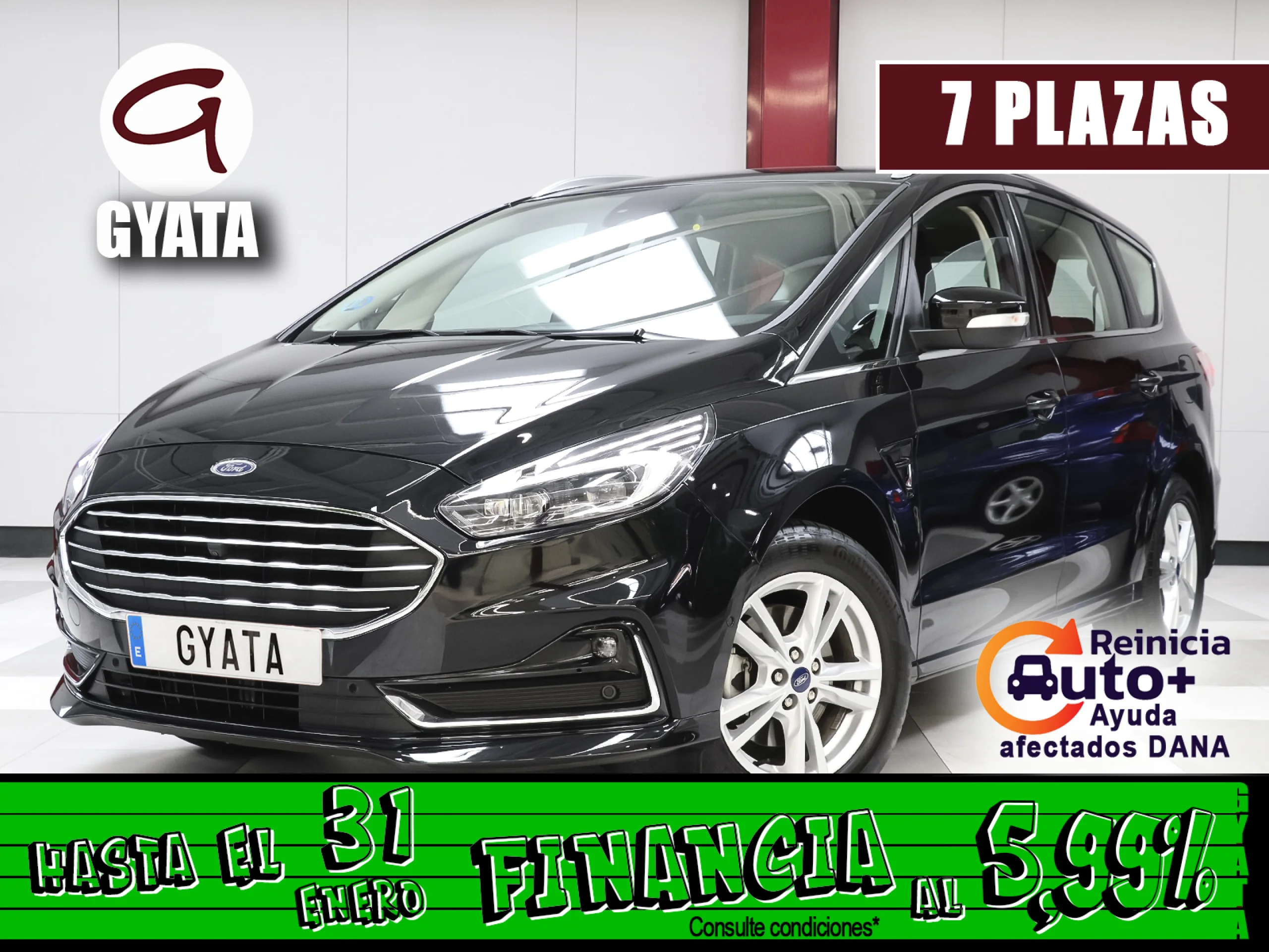 Ford S-Max 2.5 Duratec FHEV Titanium 140 kW (190 CV) - Foto 1