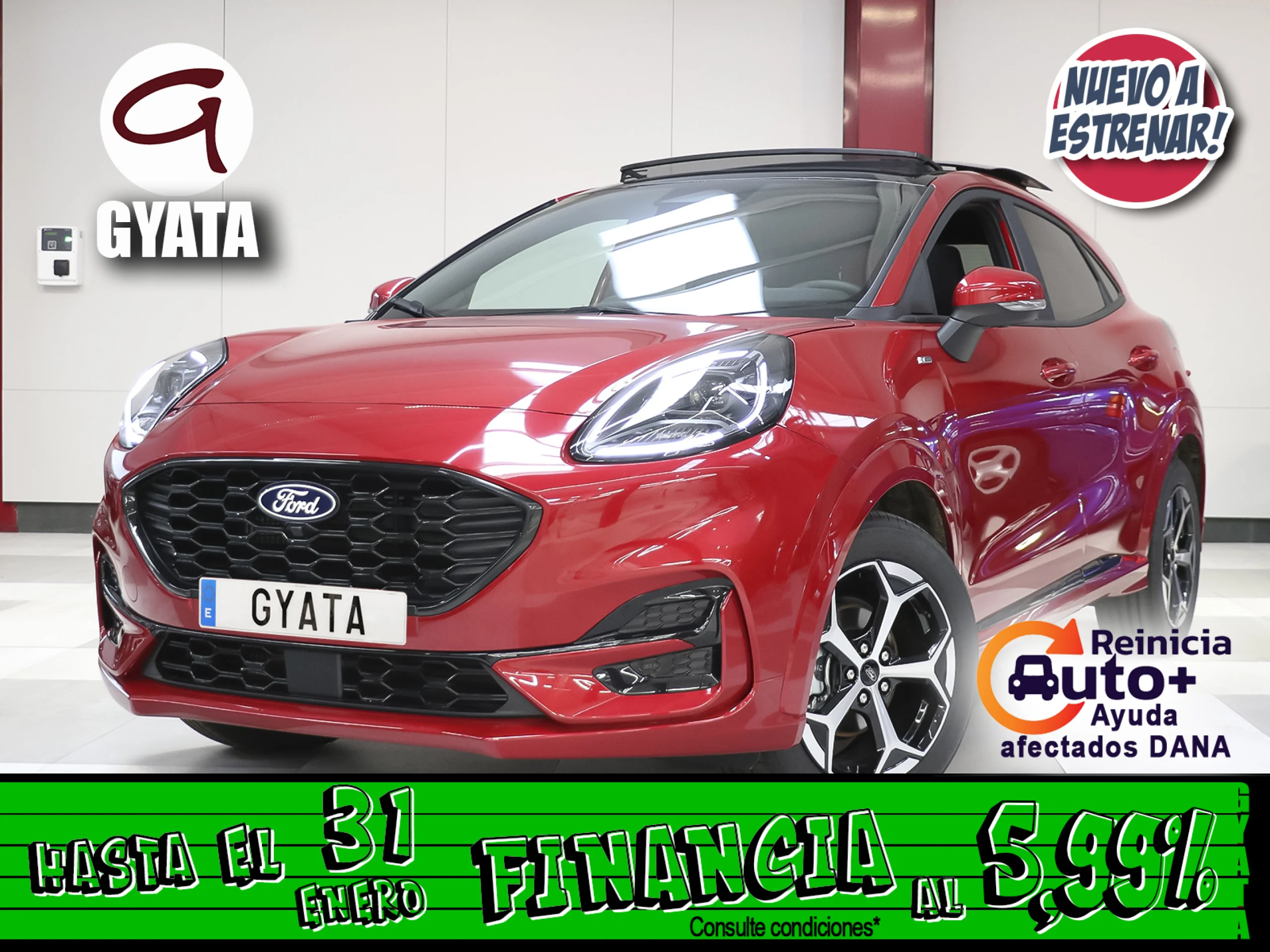 Ford Puma 1.0 EcoBoost MHEV ST-Line 92 kW (125 CV) - Foto 1