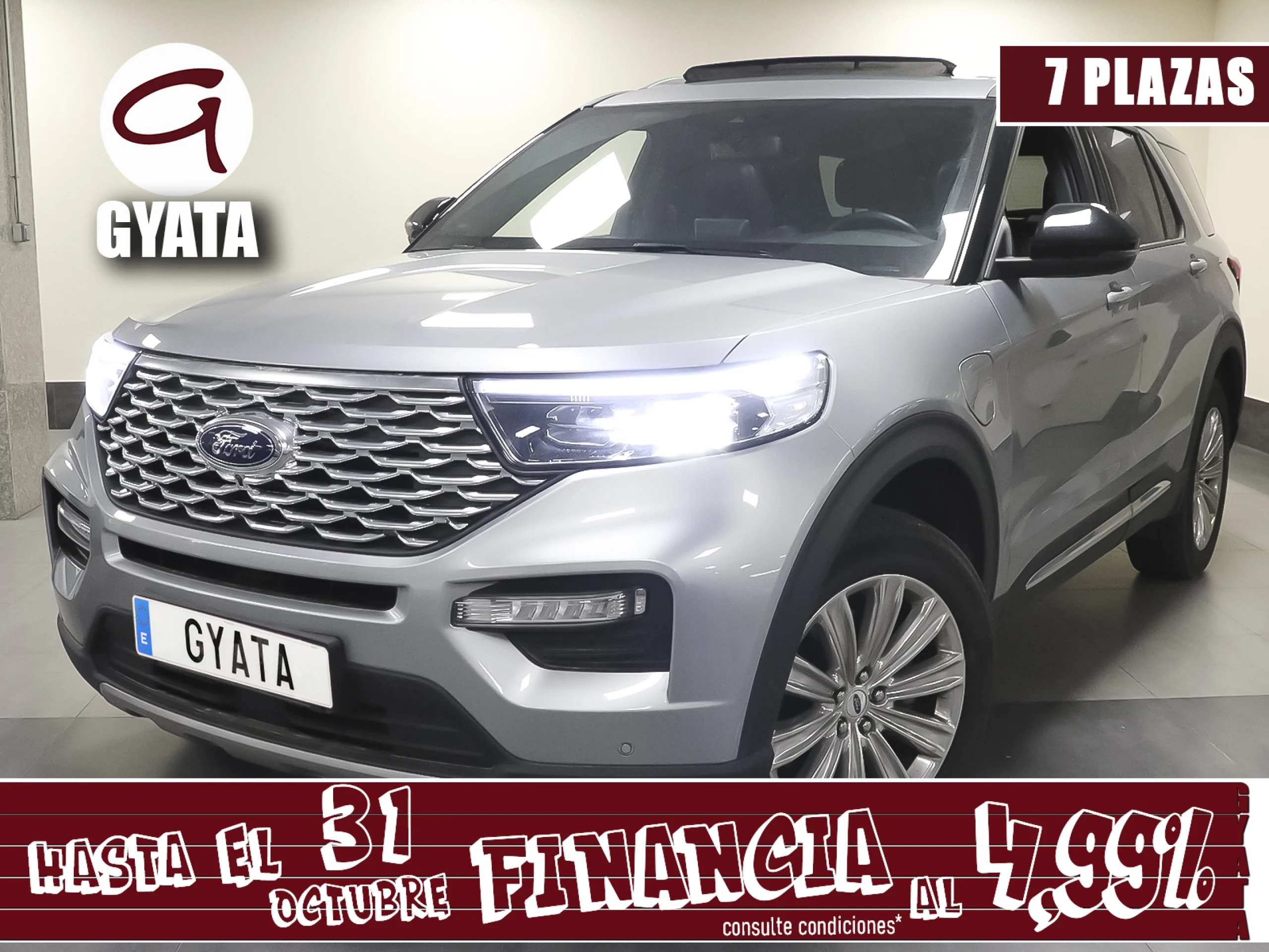 Ford Explorer 3.0 PHEV Platinum AWD 336 kW (457 CV) - Foto 1