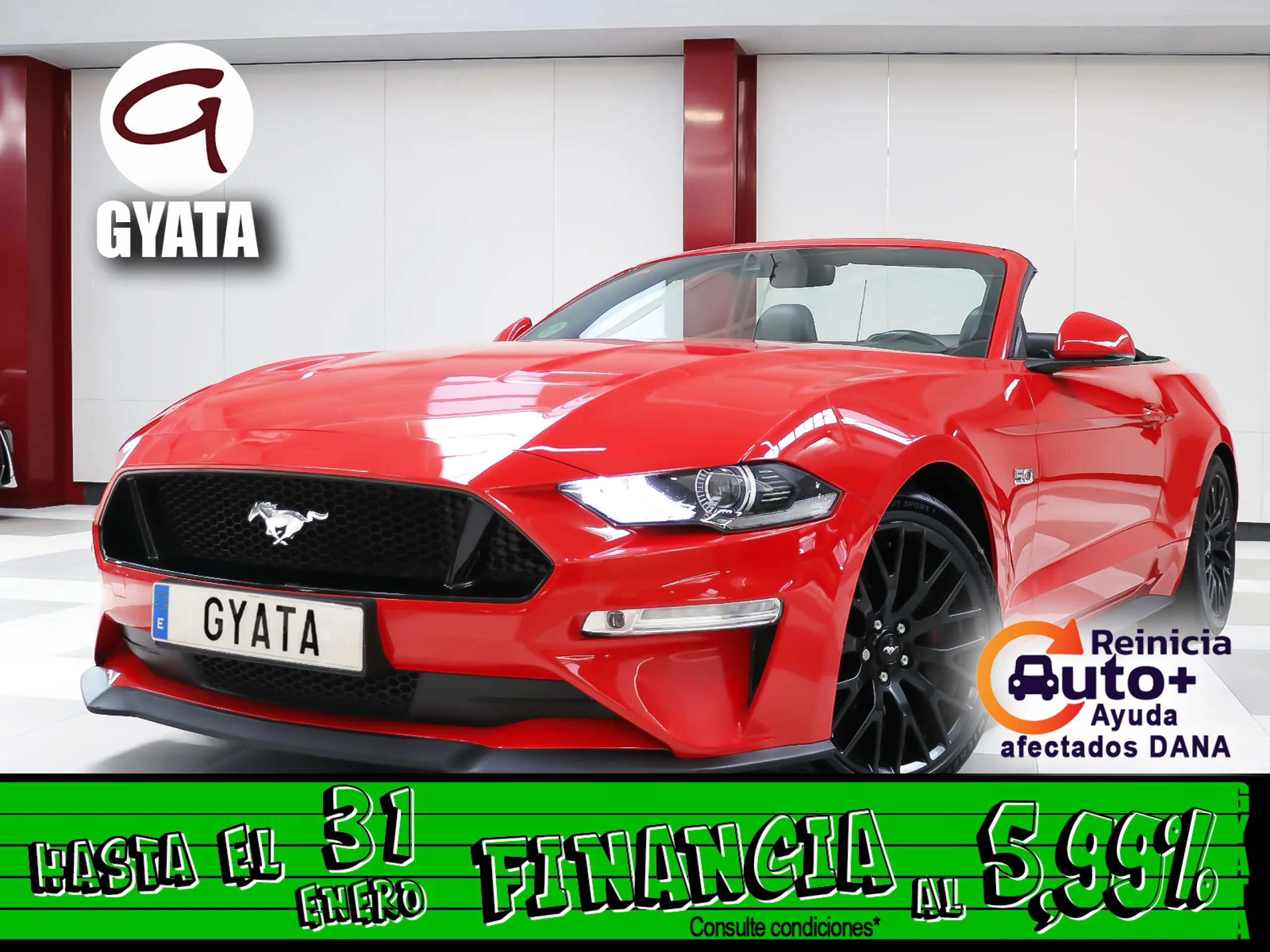 Ford Mustang 5.0 Ti-VCT V8 Convertible Mustang GT Autom. 331 kW (450 CV) - Foto 1