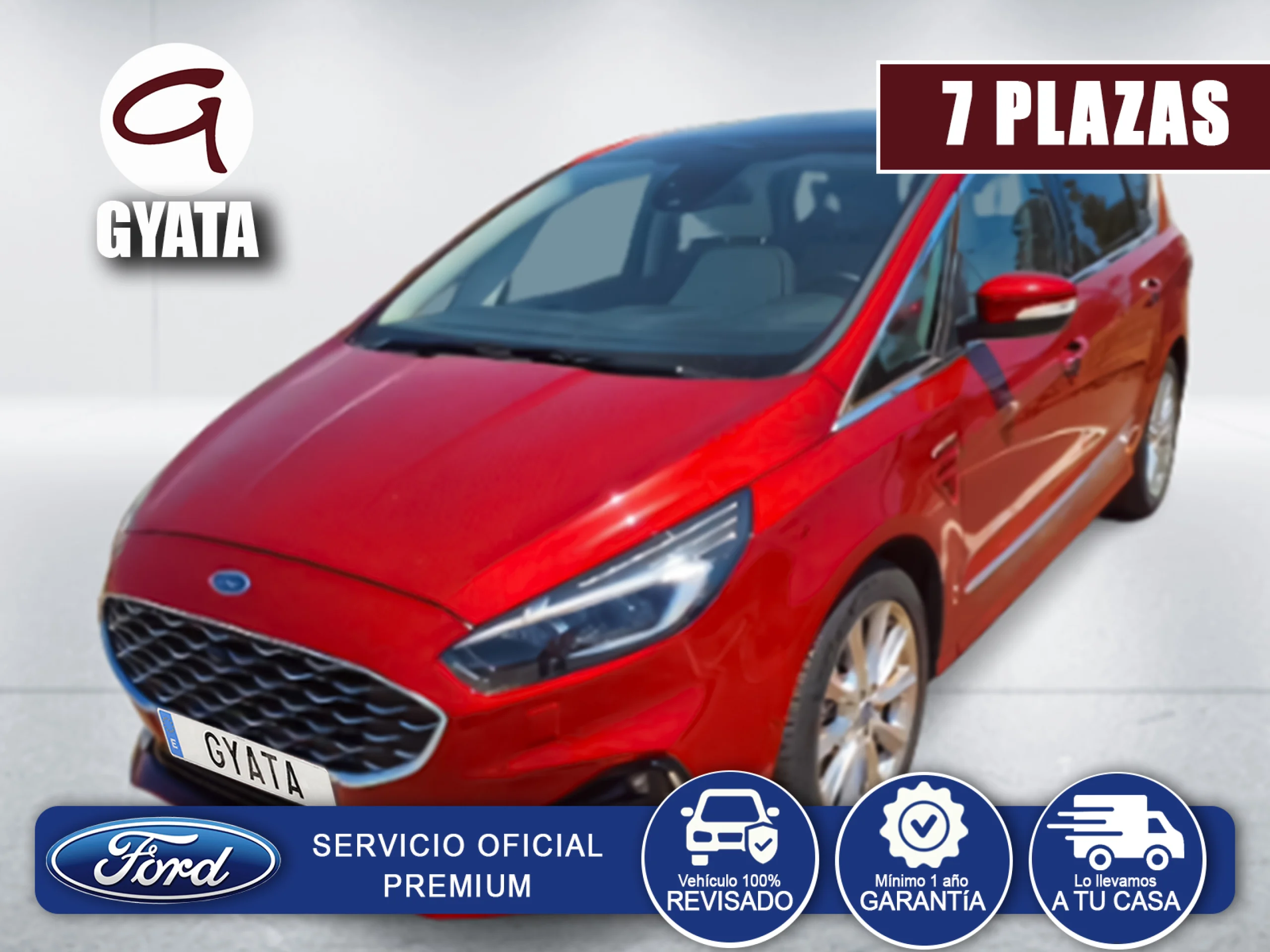 Ford S-Max 2.5 Duratec FHEV Vignale 140 kW (190 CV) - Foto 1