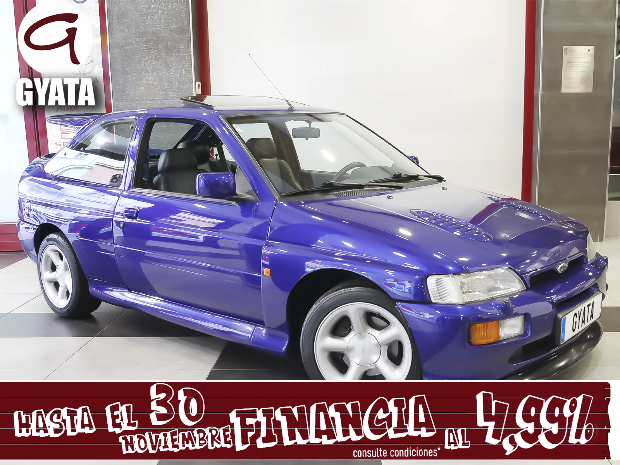 Ford Escort 2.0i 16v Cosworth 4x4 166 kW (227 CV) - Foto 1